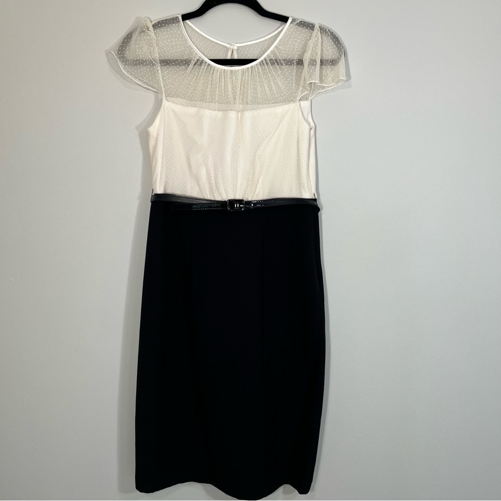 Lace top professional dress